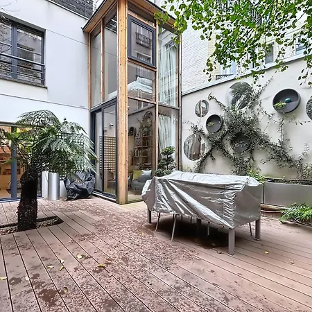 Elegant Duplex With Garden Near The Eiffel Tower Apartment Paris